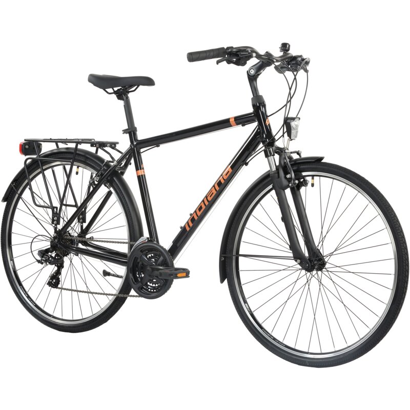 Rower trekkingowy INDIANA X-Road 1.0 M19 28 cali męski Czarno-miedziany
