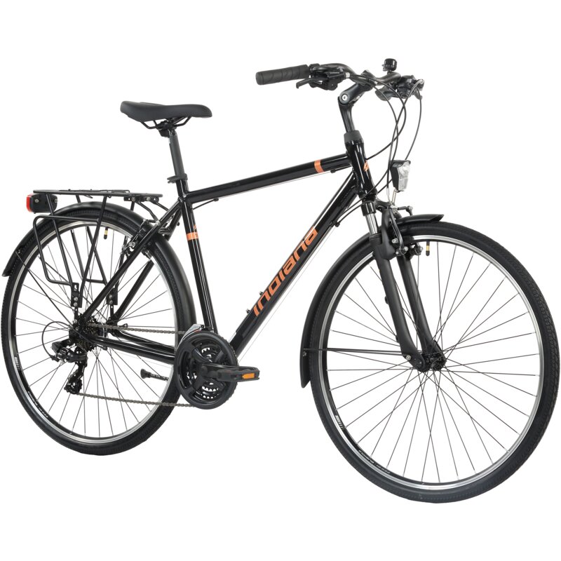 Rower trekkingowy INDIANA X-Road 1.0 M21 28 cali męski Czarno-miedziany