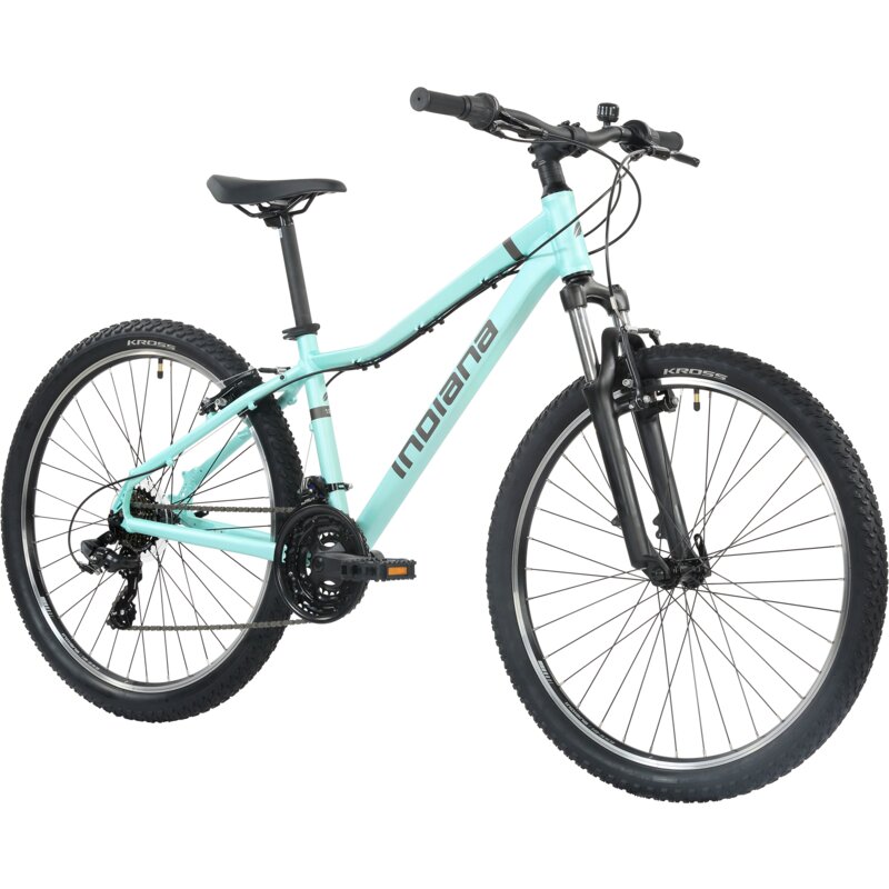 Rower górski MTB INDIANA X-Pulser 1.6 D17 26 cali damski Szałwiowo-grafitowy