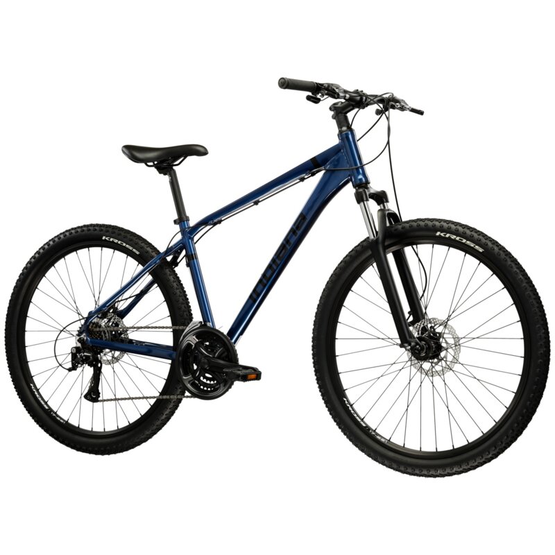 Rower górski MTB INDIANA X-Pulser 2.7 M17 27 cali męski Granatowo-czarny