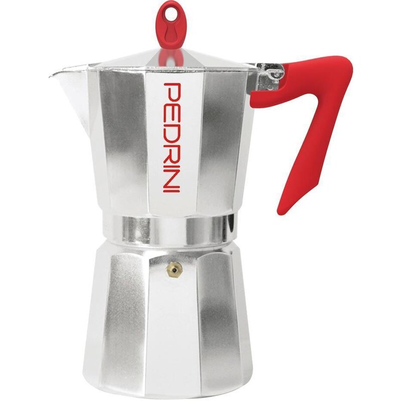 Kawiarka PEDRINI Kaffettiera 12 TZ Srebrny 600 ml