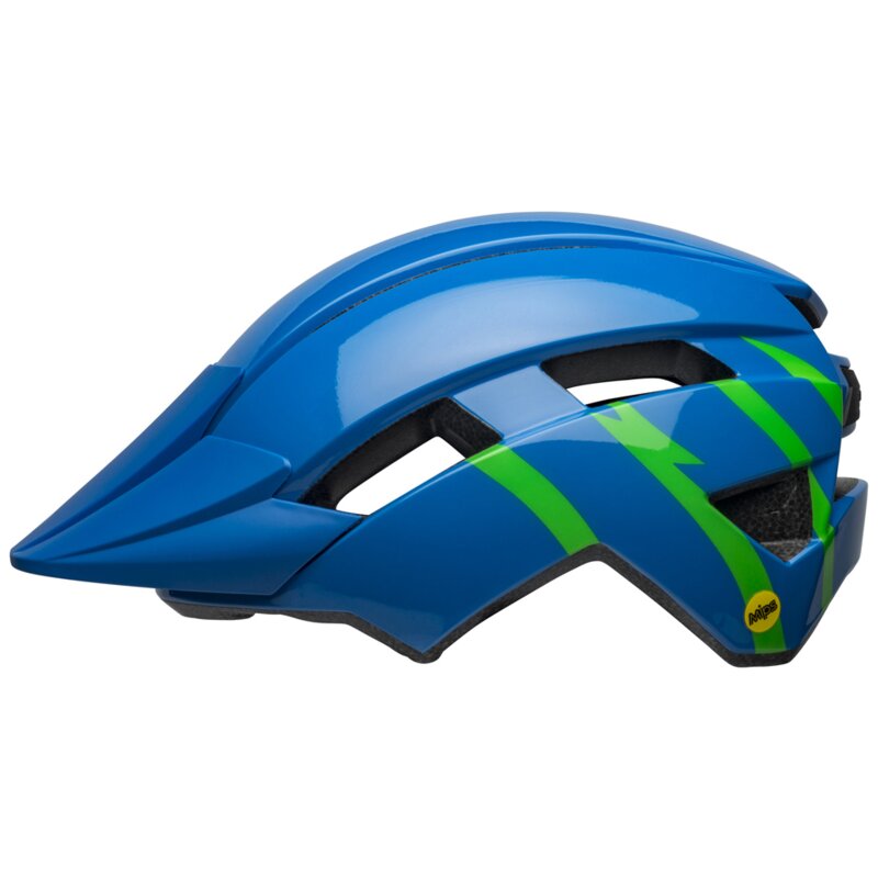 Kask rowerowy BELL Sidetrack II Niebiesko-zielony dla Dzieci (rozmiar uniwersalny) MIPS