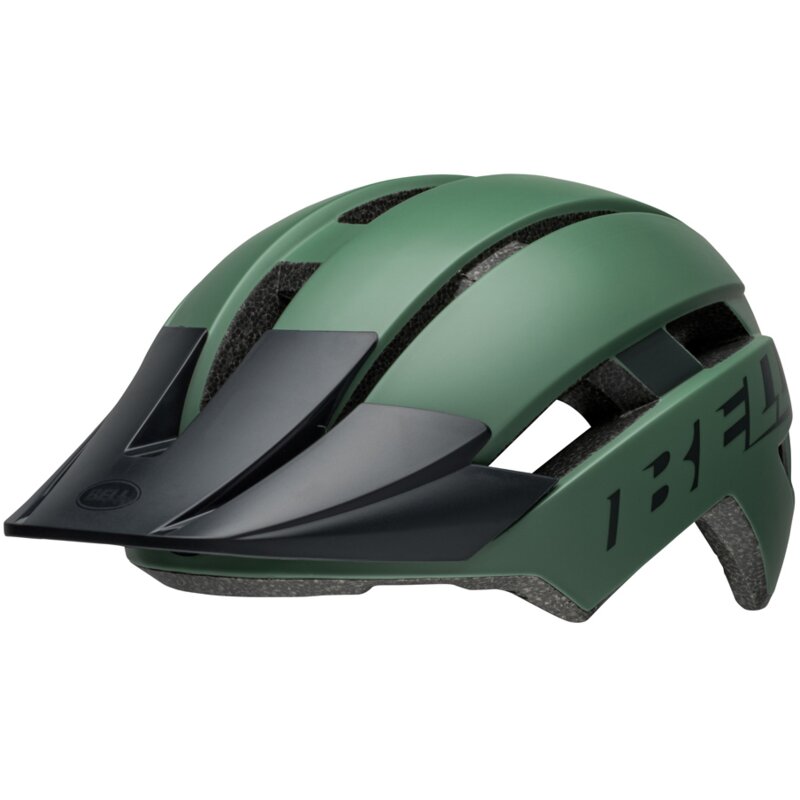 Kask rowerowy BELL Sidetrack II Zielony mat dla Dzieci (rozmiar uniwersalny)