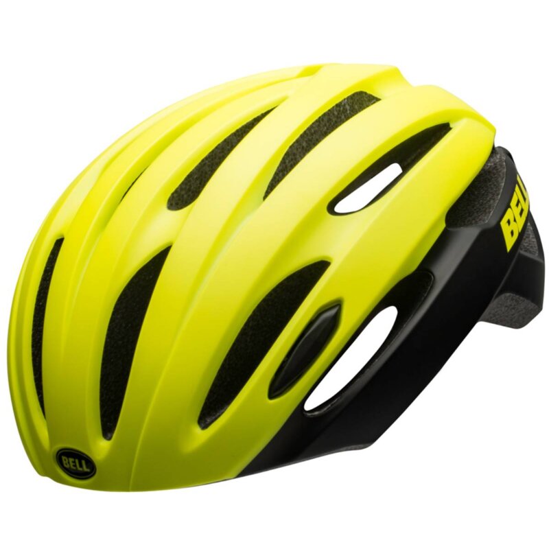 Kask rowerowy BELL Avenue Czarno-żółty Szosowy (rozmiar M/L)