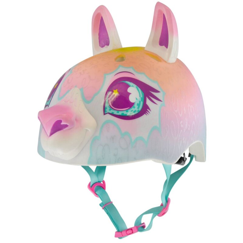 Kask rowerowy RASKULLZ Dolly Wielokolorowy dla Dzieci (rozmiar S)