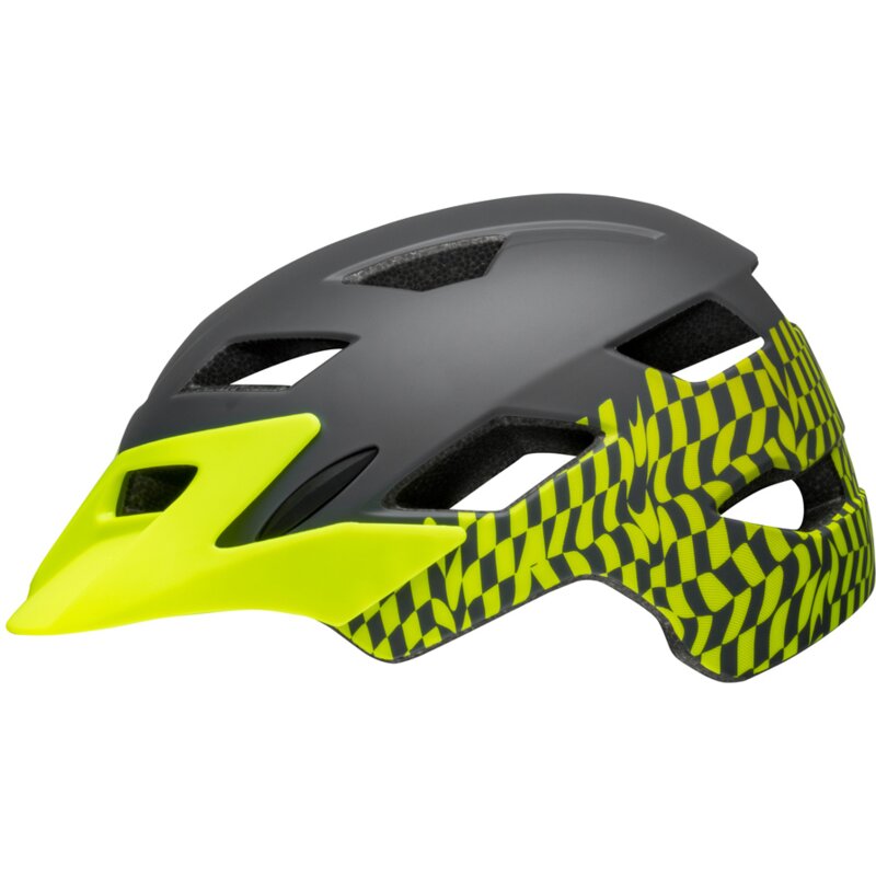 Kask rowerowy BELL Sidetrack Czarno-żółty dla Dzieci (rozmiar uniwersalny)