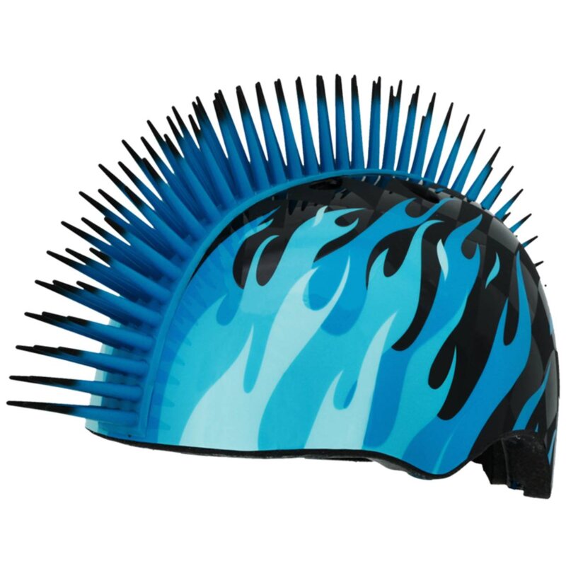 Kask rowerowy RASKULLZ Flame Hawk Niebieski dla Dzieci (rozmiar S)