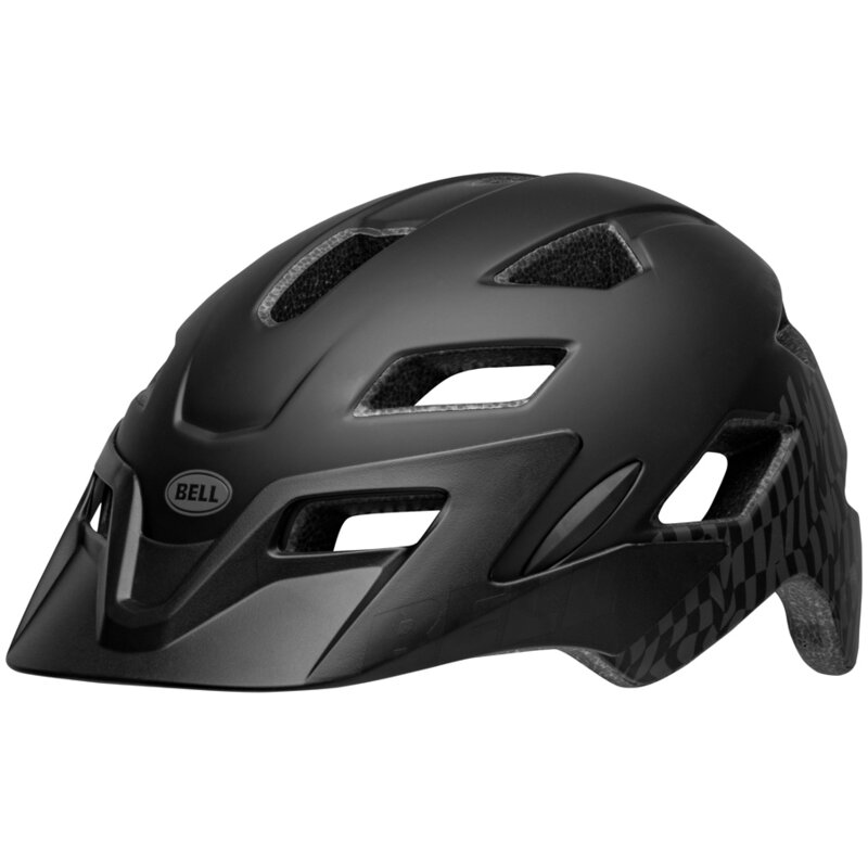 Kask rowerowy BELL Sidetrack Czarny dla Dzieci (47-54 cm)