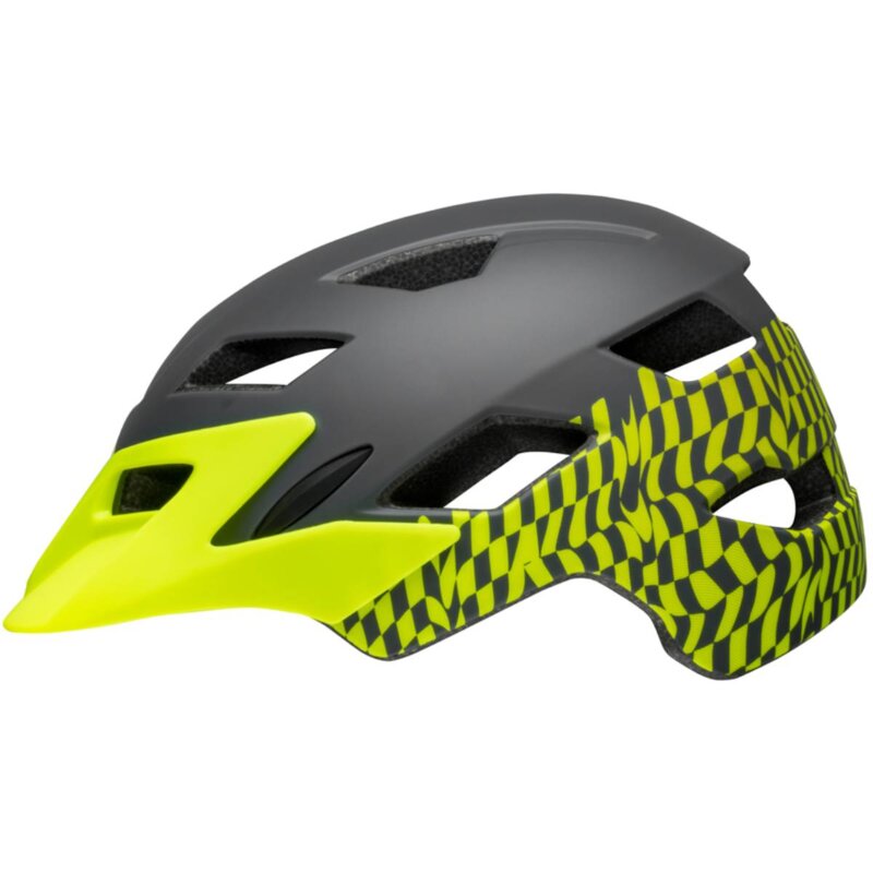 Kask rowerowy BELL Sidetrack Czarno-żółty dla Dzieci (50-57 cm)