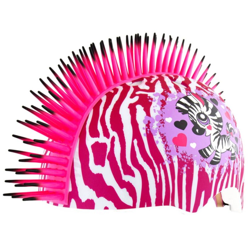 Kask rowerowy RASKULLZ Zebra Różowy dla Dzieci (rozmiar S)