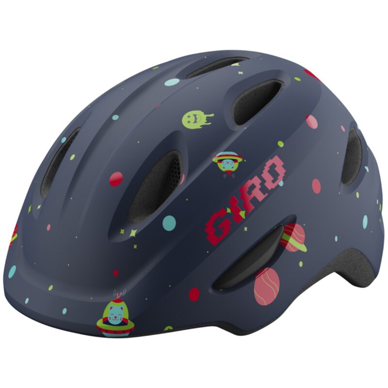 Kask rowerowy GIRO Scamp Granatowy dla Dzieci (rozmiar XS, 45-49 cm)