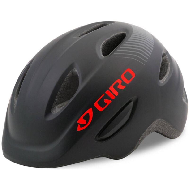 Kask rowerowy GIRO Scamp Czarny dla Dzieci (rozmiar S, 49-53 cm)