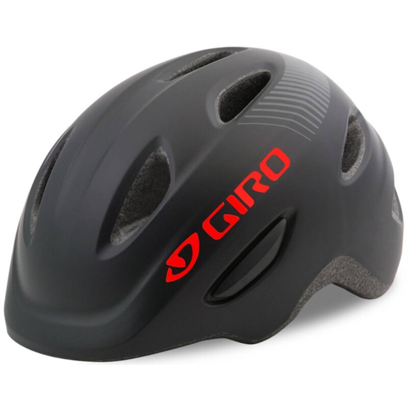 Kask rowerowy GIRO Scamp Czarny dla Dzieci (rozmiar XS)