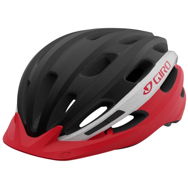 Kask rowerowy GIRO Register Czarno-czerwony MTB (54-61 cm)