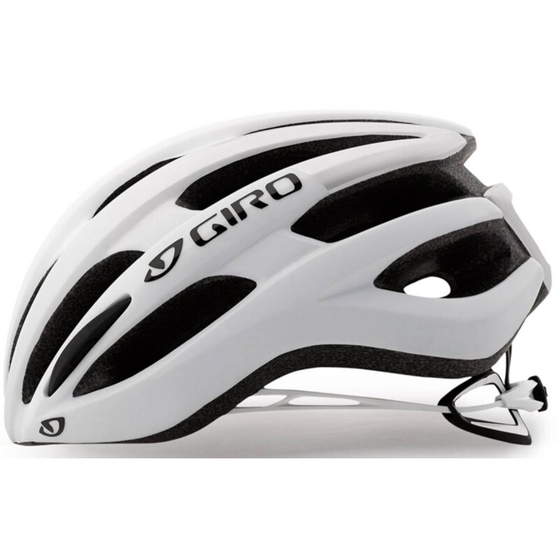 Kask rowerowy GIRO Foray Biało-srebrny Szosowy (rozmiar S)