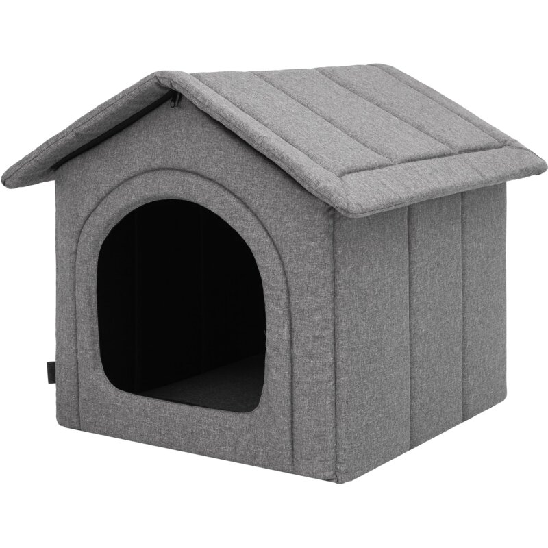 Legowisko DOGGY R3 Ekolen Grafitowy S 46 x 52 x 53 cm