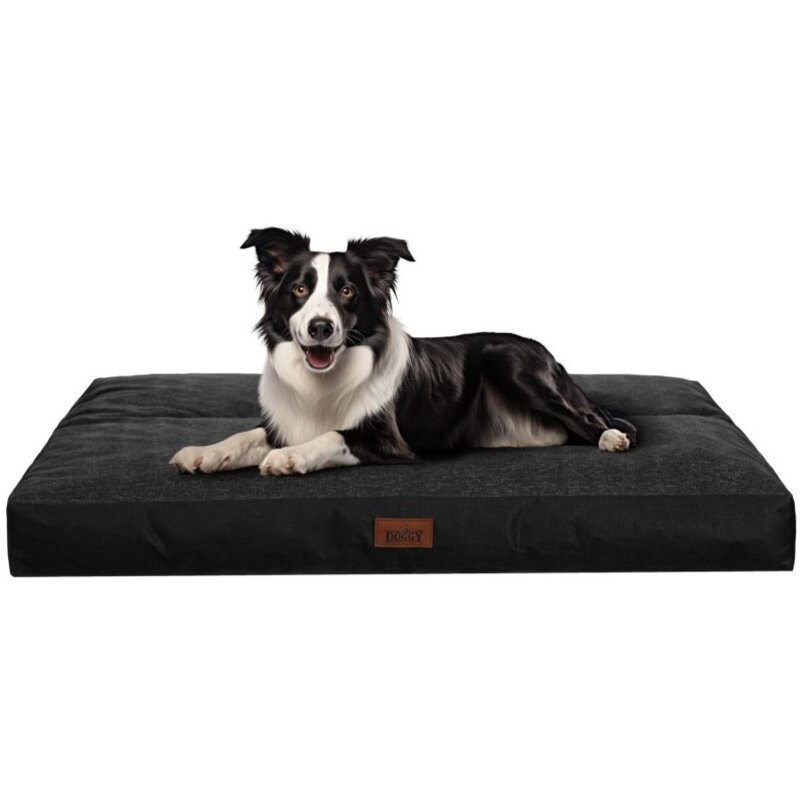 Legowisko dla psa DOGGY Ekolen Czarny M 70 x 50 x 12 cm