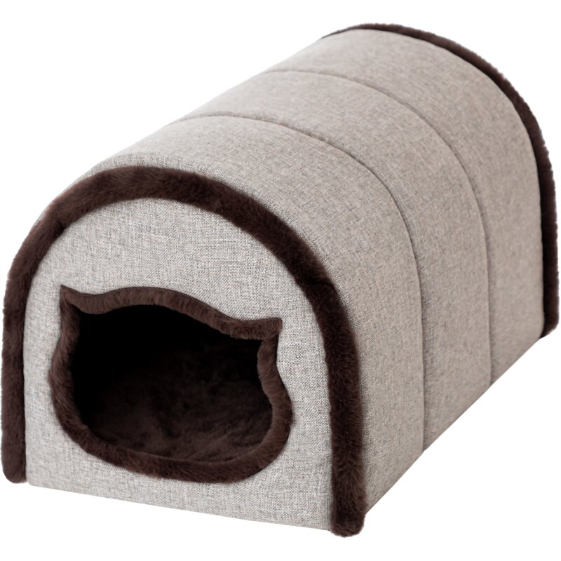 Legowisko dla kota DOGGY R2 Gatto Inari Beżowy S 33 x 51 x 30 cm