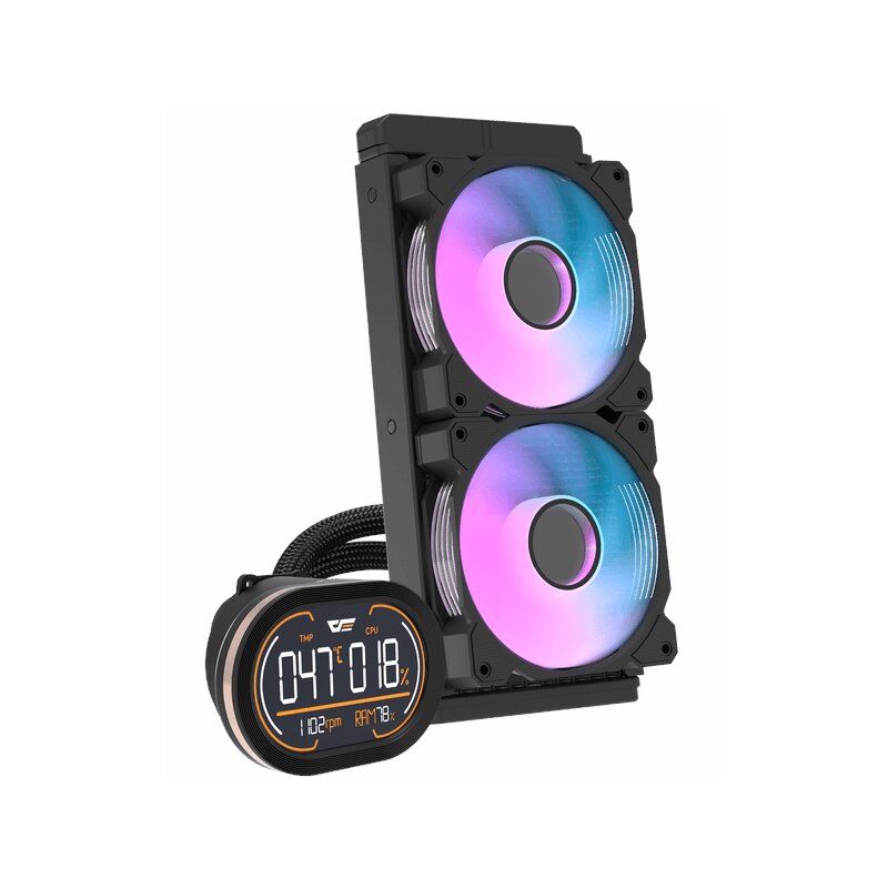Chłodzenie wodne DARKFLASH DH240D V1.2 Czarny