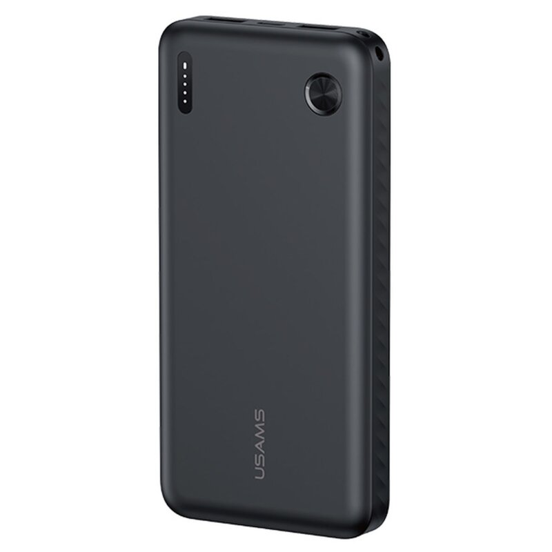 USAMS Powerbank PB83 10000mAh PD 2xUSB-A USB-C czarny
