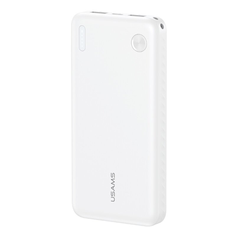 USAMS Powerbank PB83 10000mAh PD 2xUSB-A USB-C biały