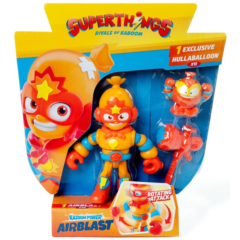 Zestaw figurek SUPERTHINGS Kazoom Power Kids Airblast PST16B112IN50
