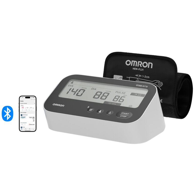 Ciśnieniomierz naramienny OMRON M4 Connect Afib