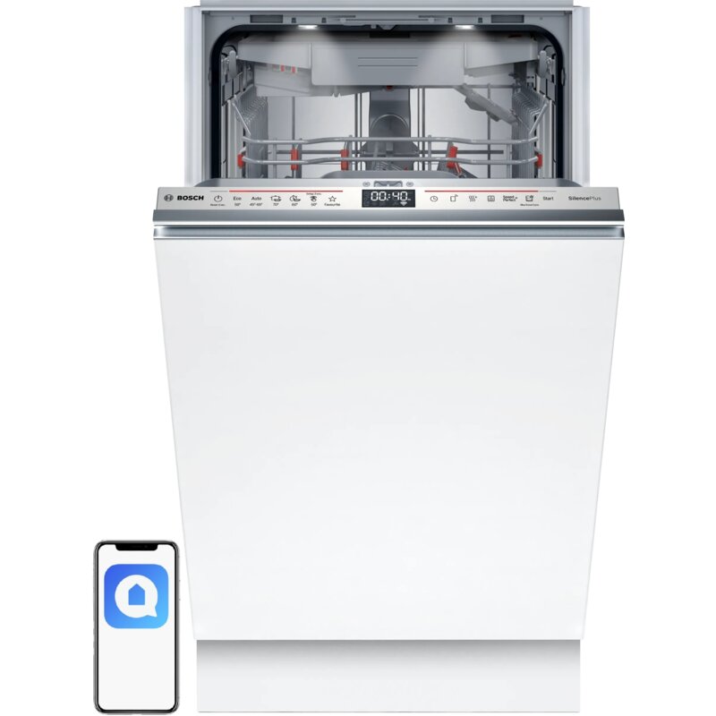 Bosch Serie 6 SPV6EMX09E 44,8cm Automatyczne otwieranie drzwi Szuflada na sztućce