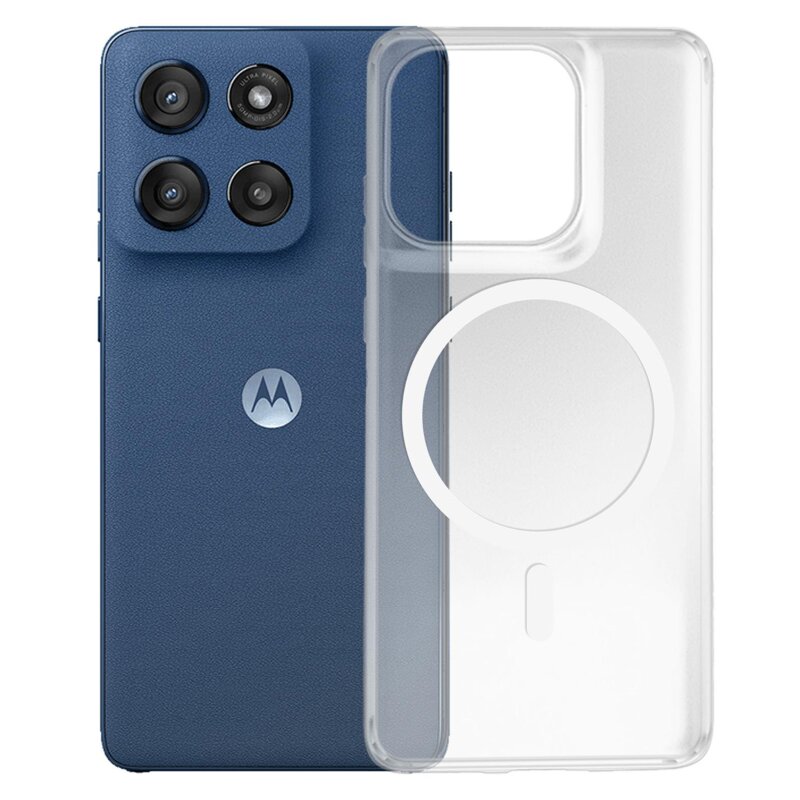 Etui XLINE MagSystem Clear Guardx do Motorola Edge 60 / 60 Fusion Przezroczysty