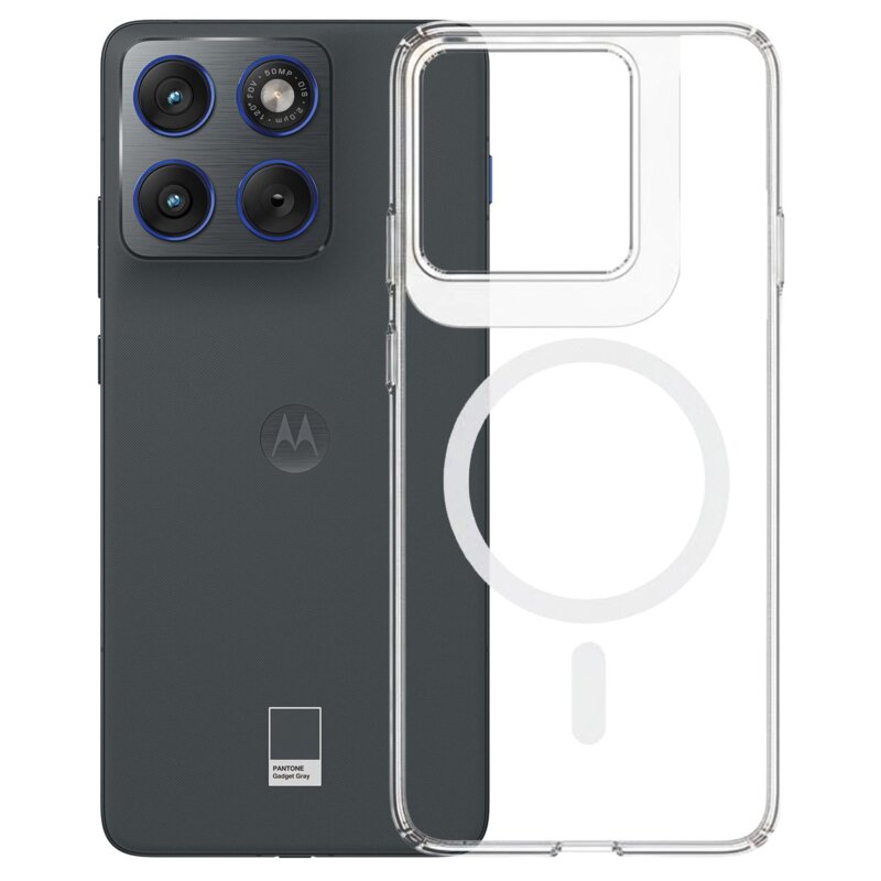 Etui XLINE MagSystem Clear Guardx do Motorola Edge 70 Przezroczysty