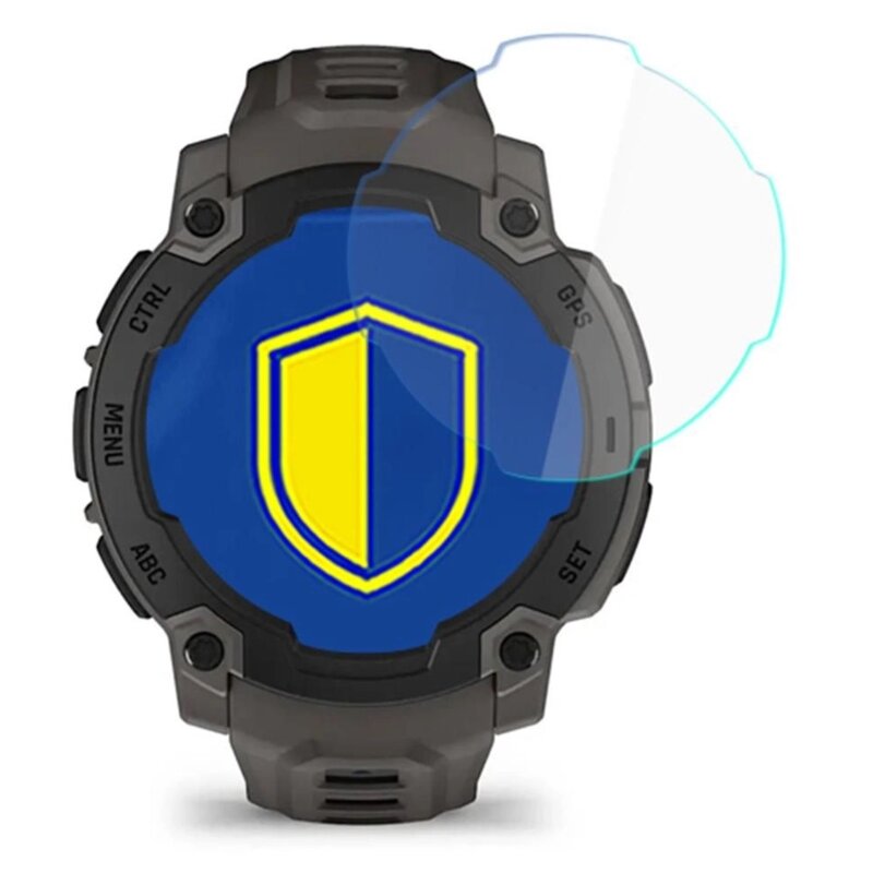 Szkło hybrydowe 3MK Hardy Fusion Watch Protection do Garmin Instinct E 45mm