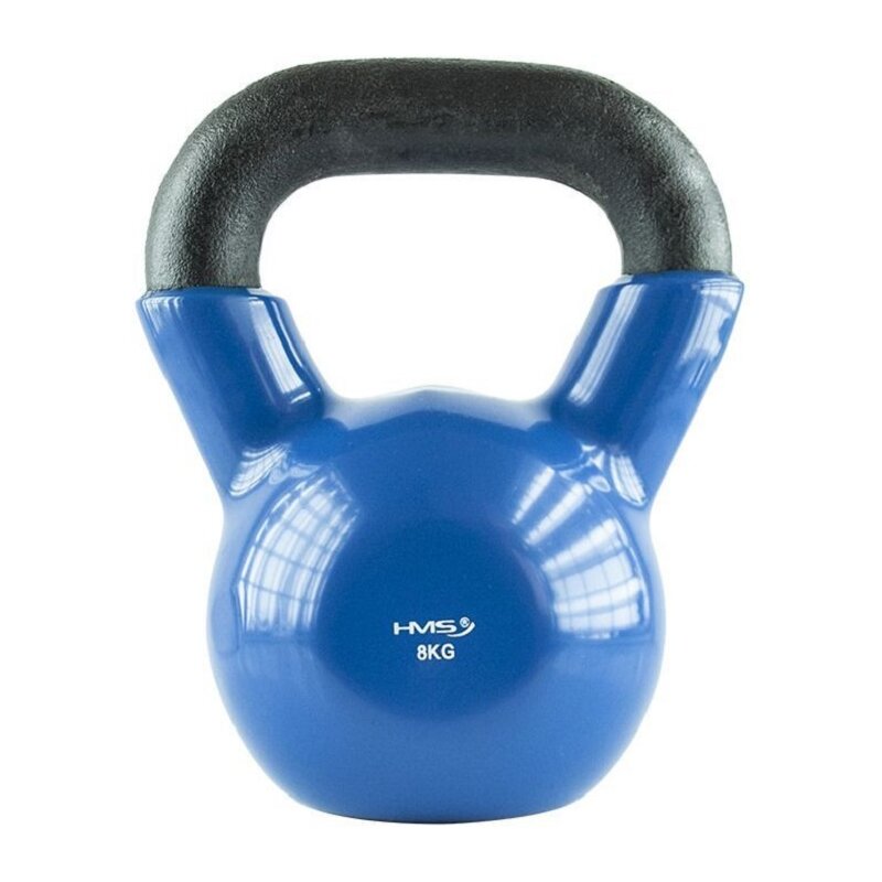 Kettlebell HMS KNV08 (8 kg) Niebiesko-czarny