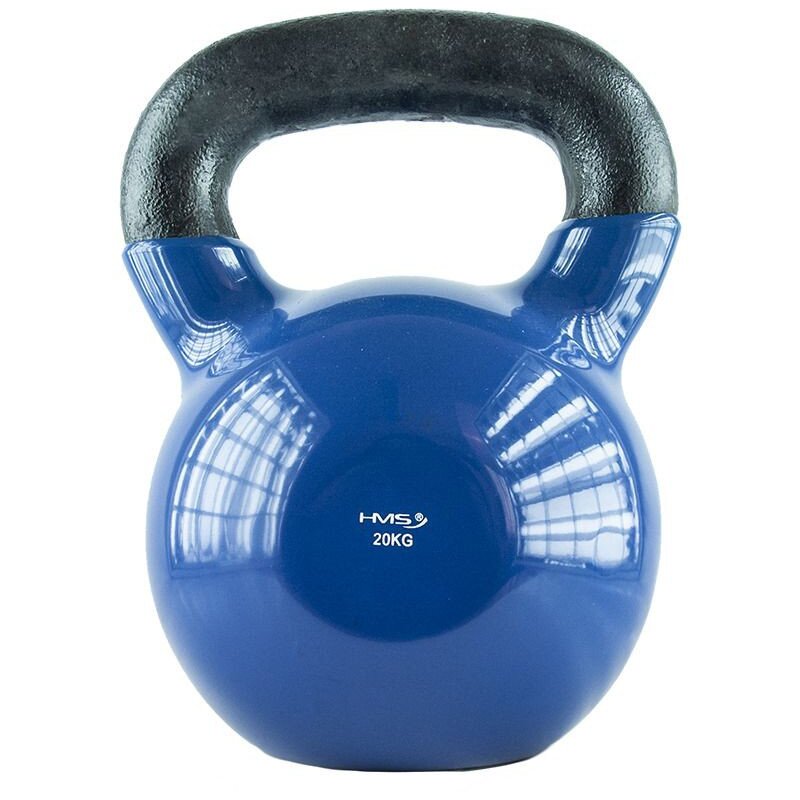 Kettlebell HMS KNV20 (20 kg) Niebiesko-czarny