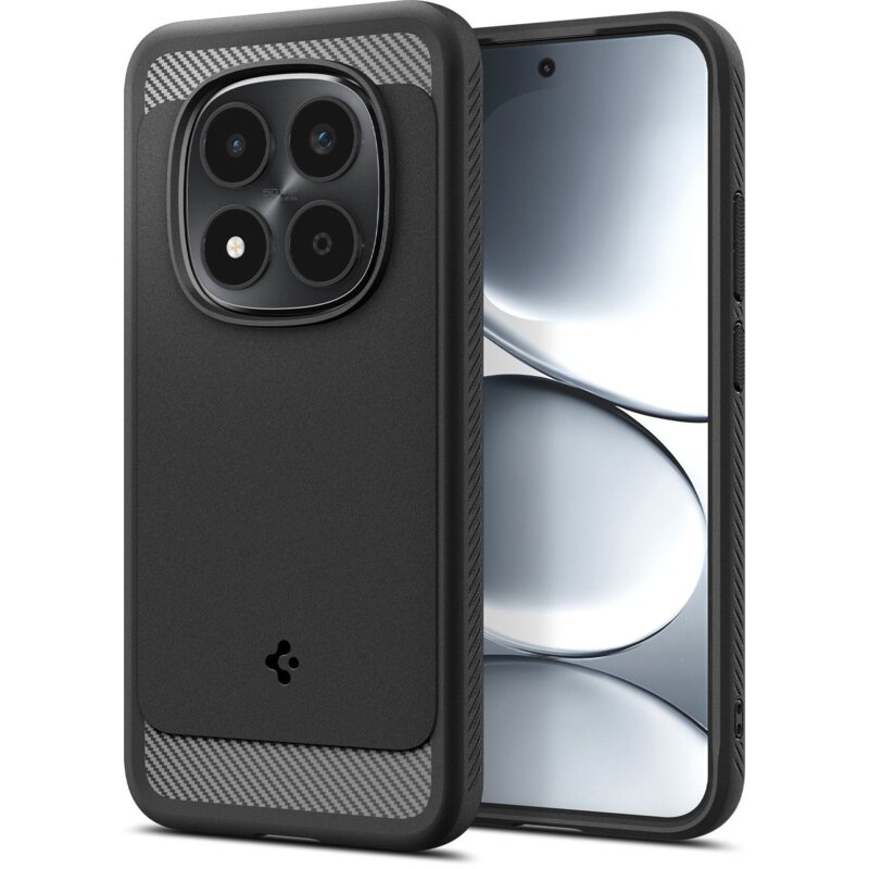 Etui SPIGEN Rugged Armor do Xiaomi Redmi Note 15 Pro 5G Czarny mat