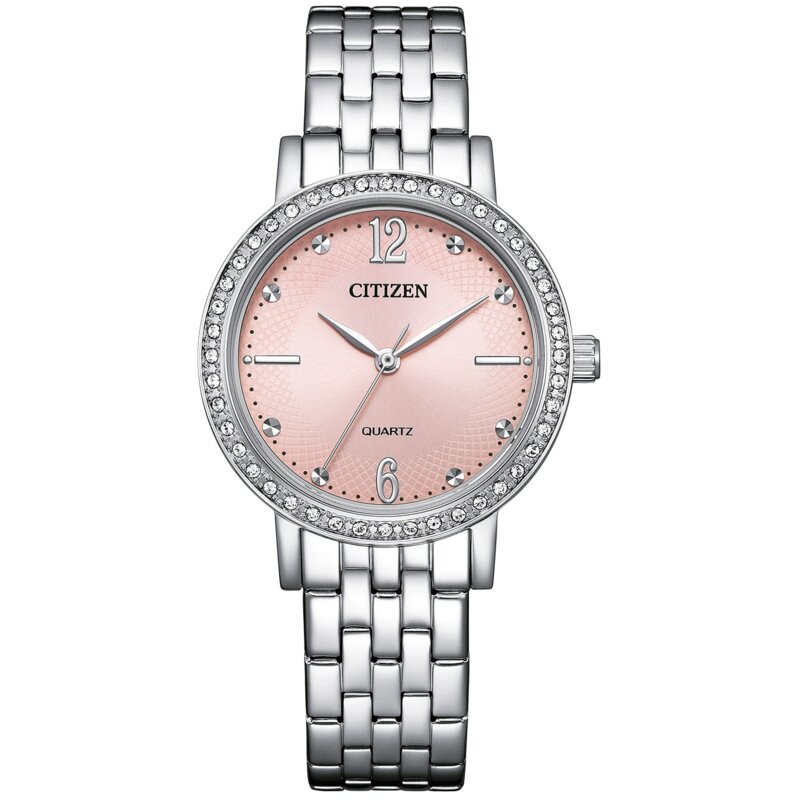 Zegarek CITIZEN Quartz Elegance EL3100-55W Srebrny