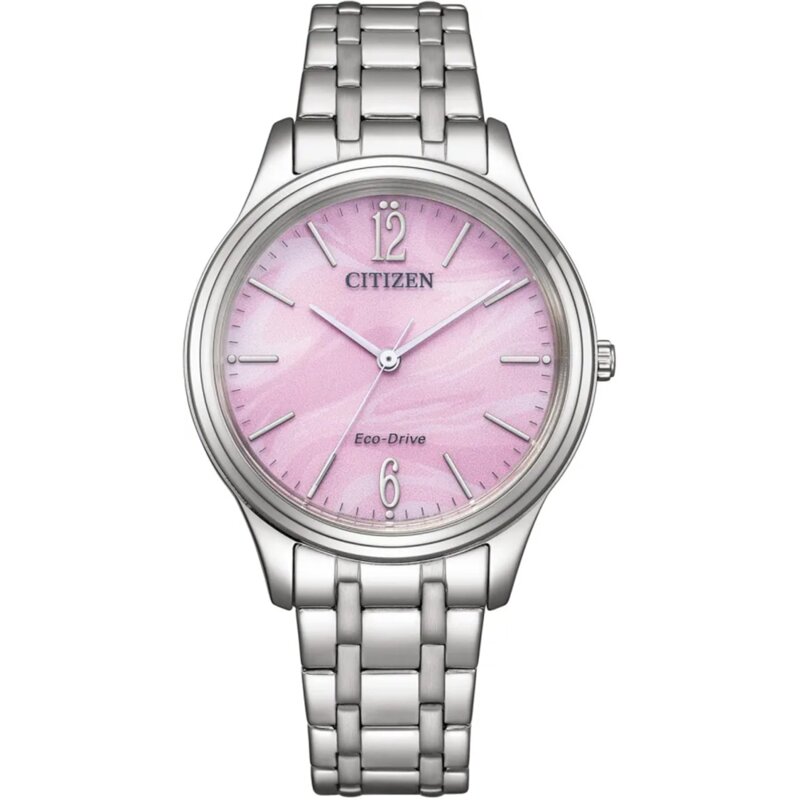 Zegarek CITIZEN Eco-Drive Elegance Casual EM0411-71X Srebrny