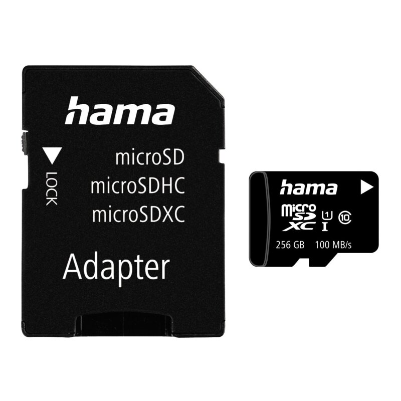 Karta pamięci HAMA microSDXC 256GB + adapter