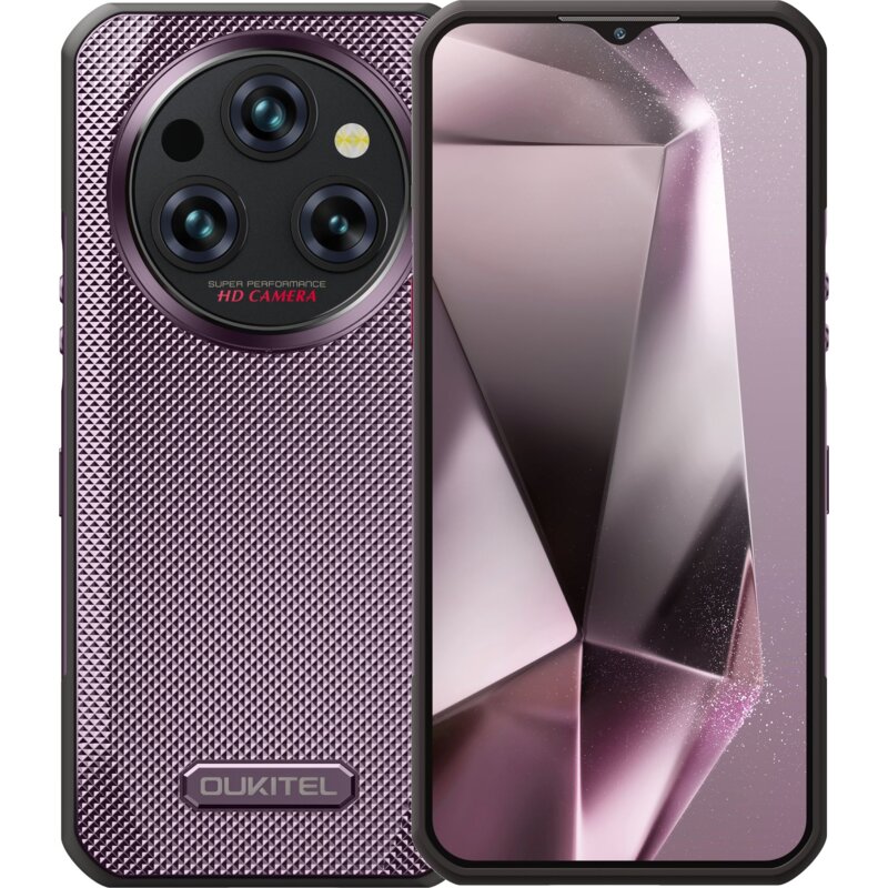 Smartfon OUKITEL WP35 5G 8/256GB 6.6" Fioletowy