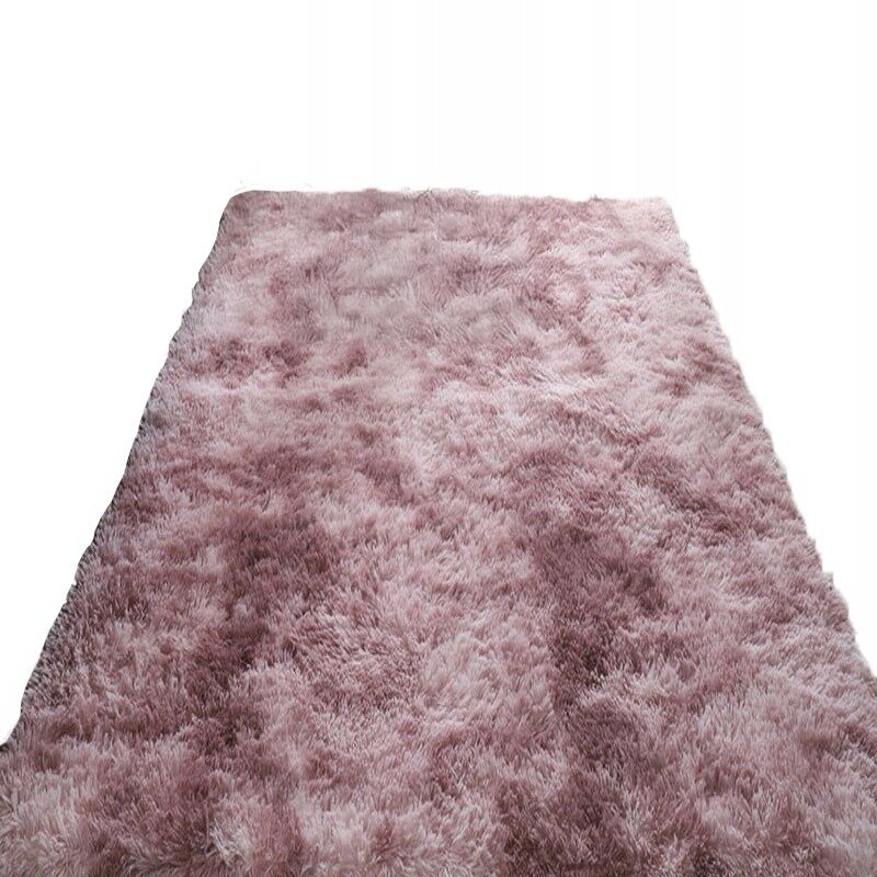 Dywan Różowy Pluszowy Mięciutki Shaggy Rabbit Włochacz 120x170 cm Gruby