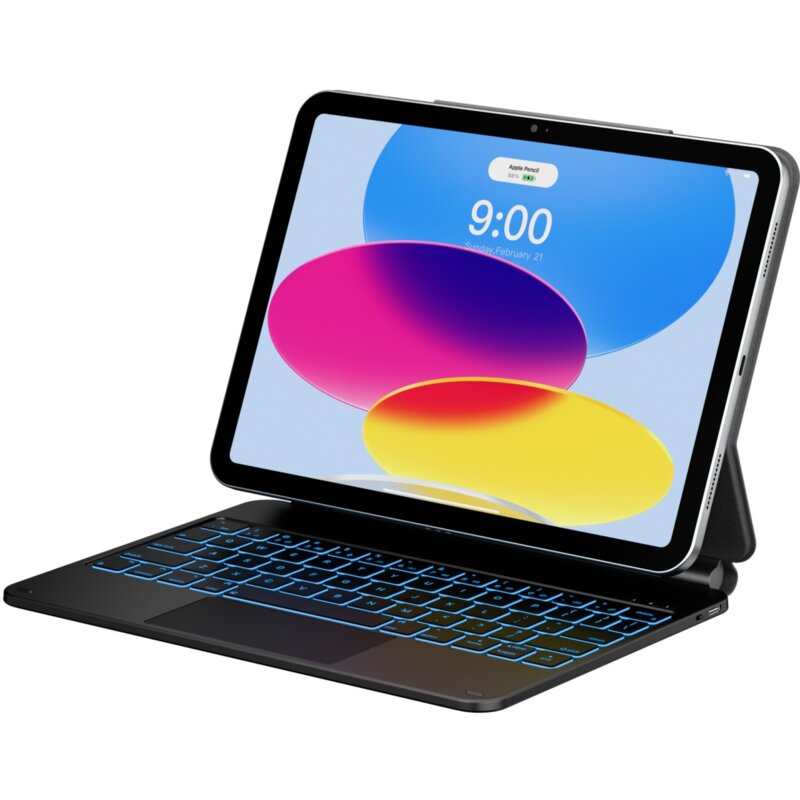 Etui na iPad TYPECASE Edge Czarny Klawiatura