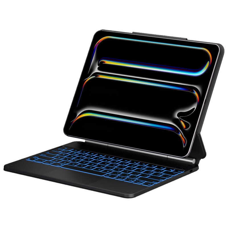 Typecase Edge z klawiaturą do iPad Air 13" M2 2024/M3 2025/M4 2026 Czarny