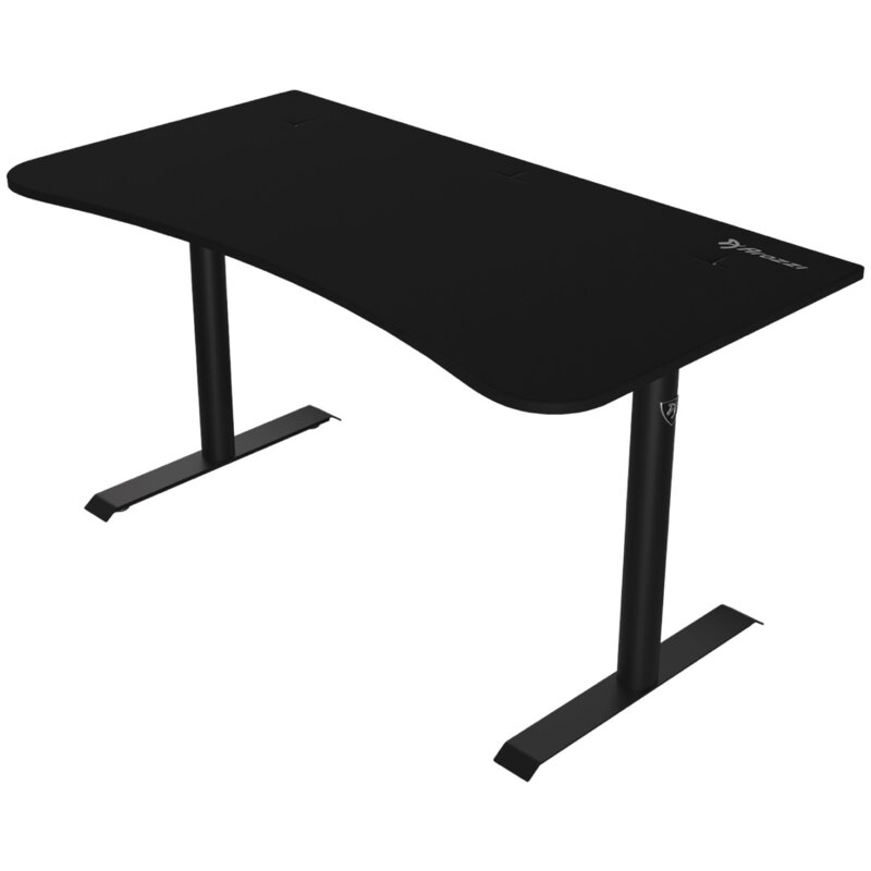 Biurko gamingowe AROZZI Arena Medium Pure Black Czarny