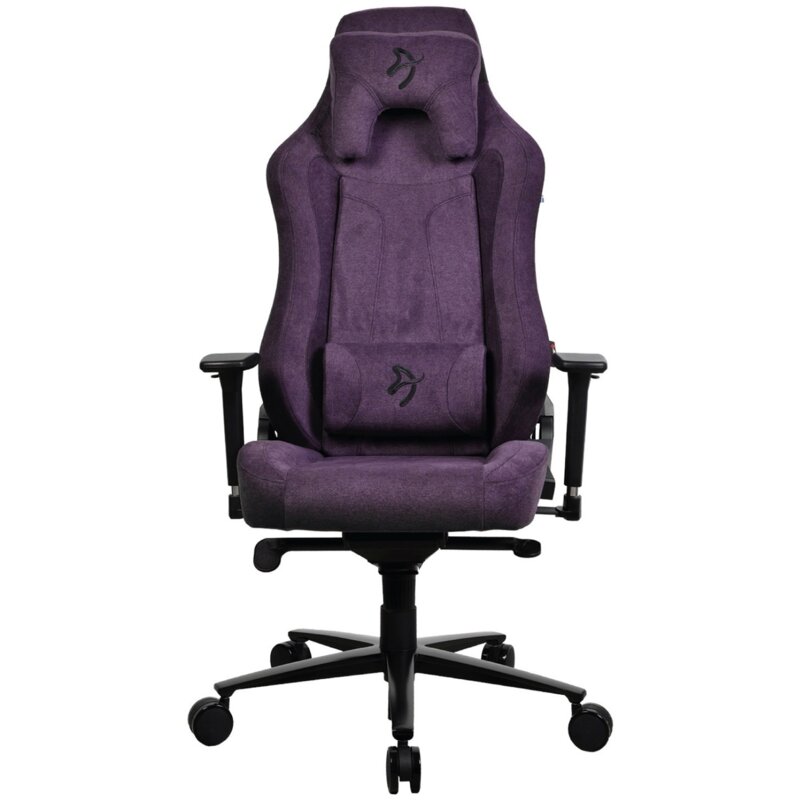 Fotel gamingowy  AROZZI Vernazza Soft Fabric Purpurowy