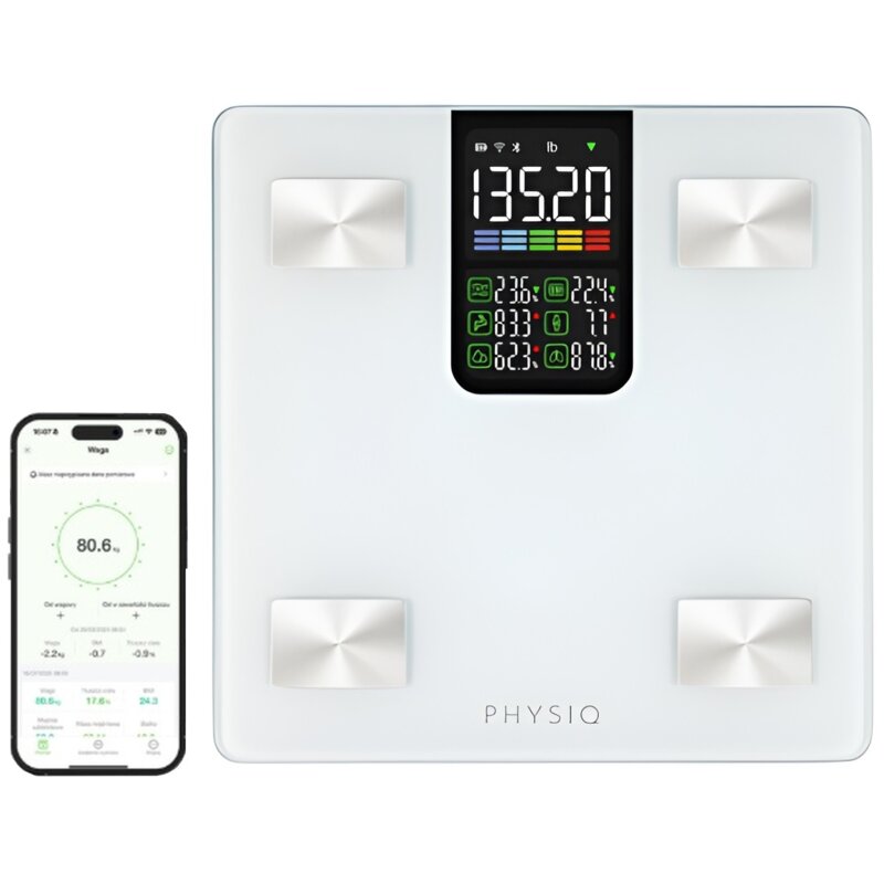 Waga łazienkowa PHYSIQ 2102 Biały