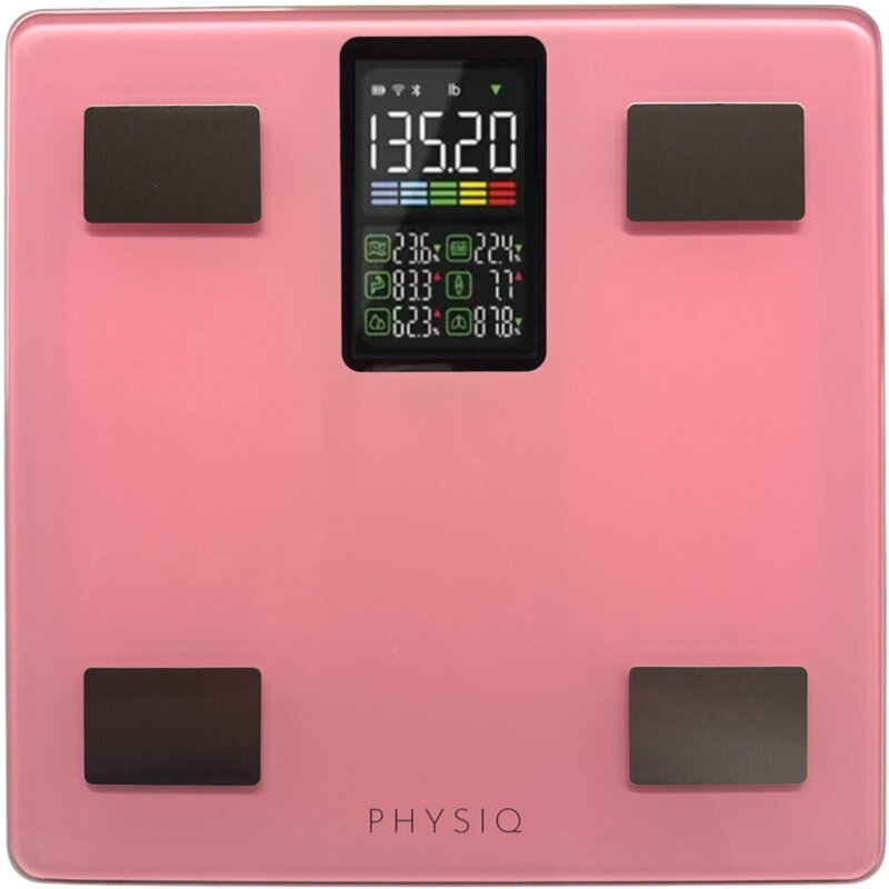 Waga łazienkowa PHYSIQ 2104 Różowy