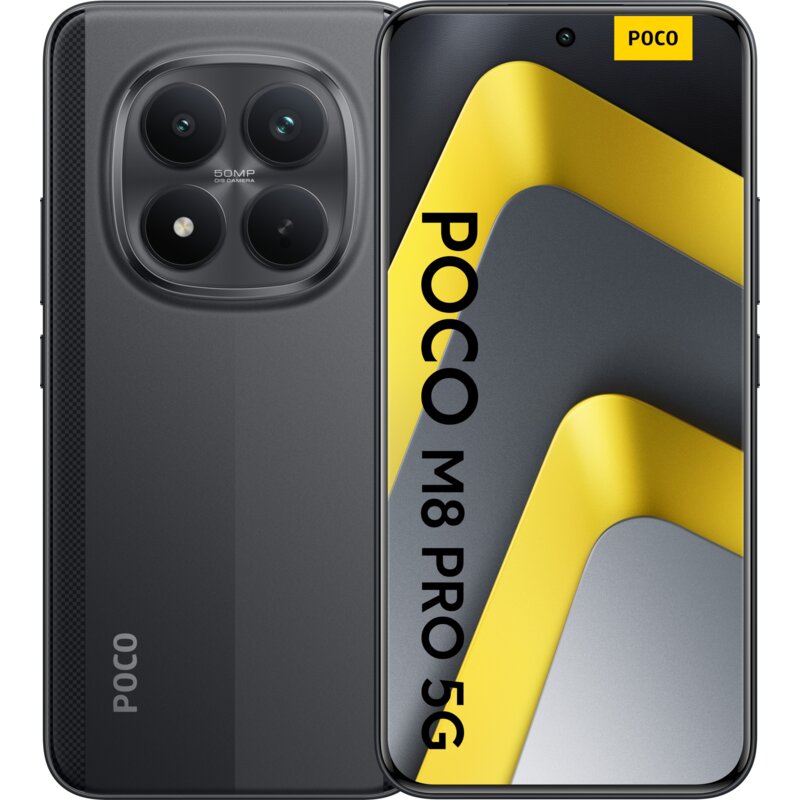 Smartfon XIAOMI Poco M8 Pro 5G 12/512GB 6.83" 120Hz Czarny
