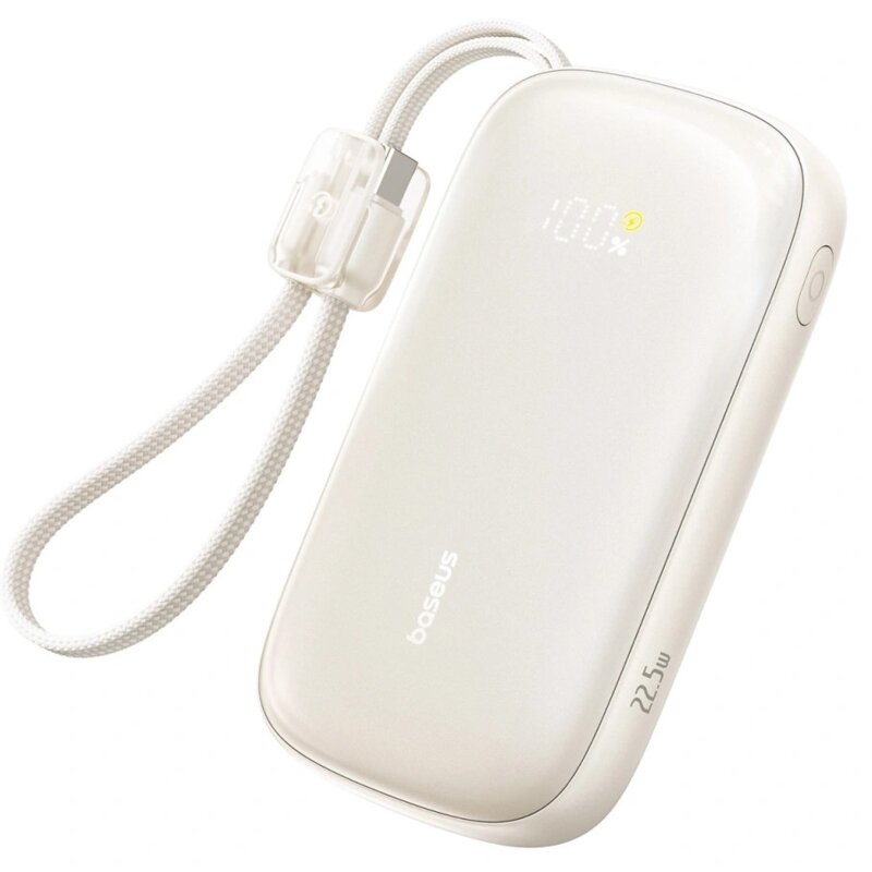 Powerbank BASEUS EnerFill FC21 20000 mAh 22.5W Beżowy