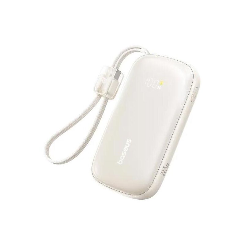 Powerbank BASEUS EnerFill FC21 Qpow 3 Ultra 10000 mAh 22.5W Beżowy