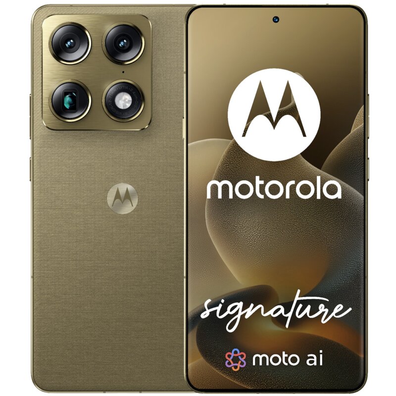 Motorola Signature 16/512GB 6,78" 165Hz 50Mpix Oliwkowy