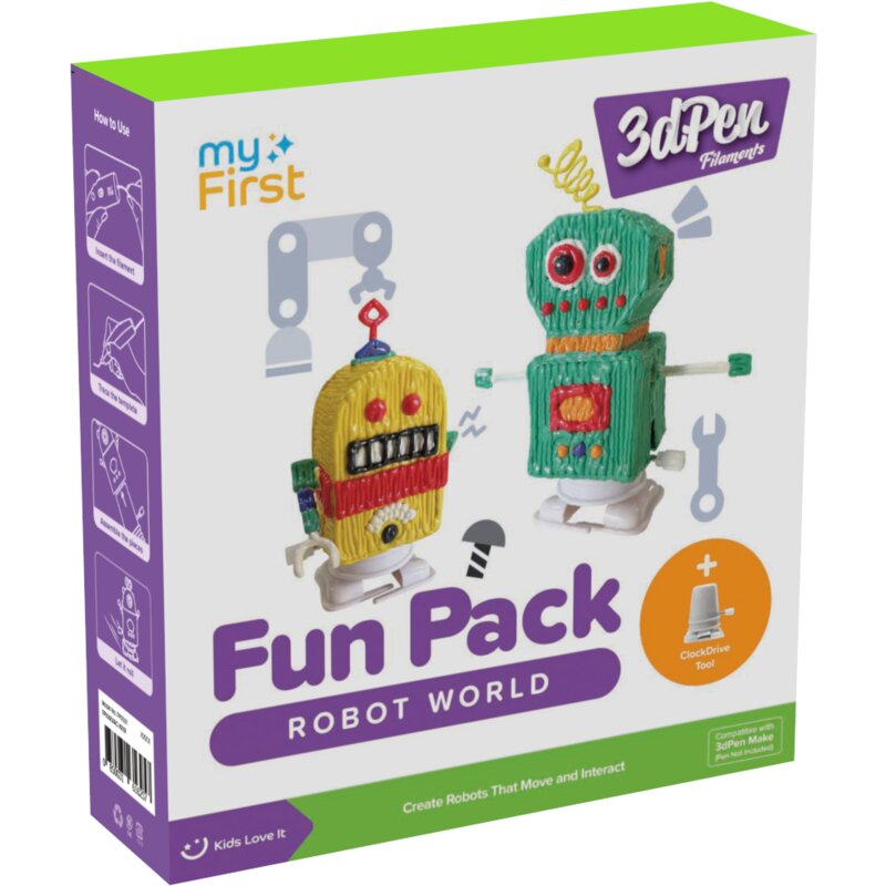 Zestaw MYFIRST Fun Pack Robot World